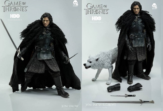 Game of Thrones: l’action figure di Jon Snow di ThreeZero