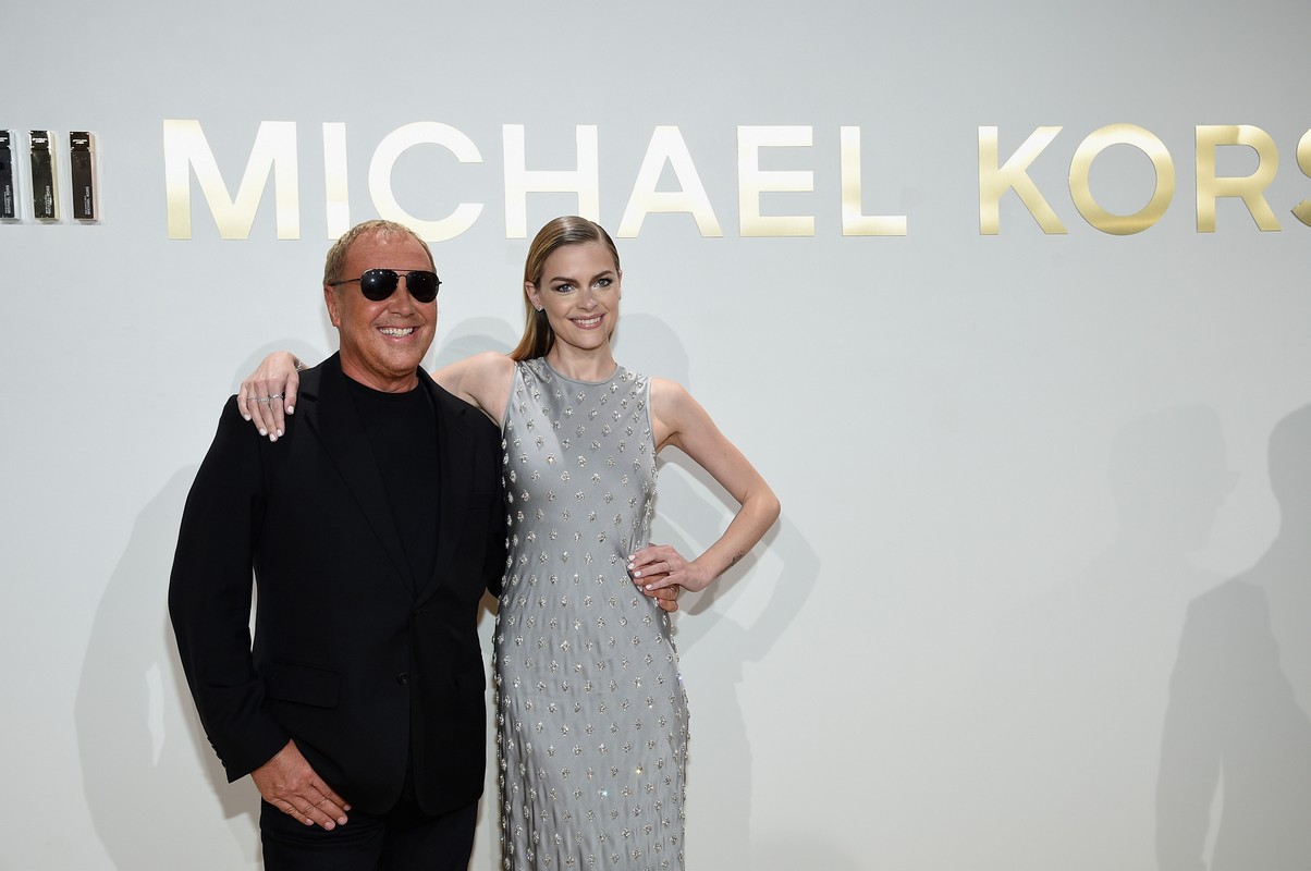 New York Fashion Week 2015: il party di Michael Kors per il lancio delle fragranze Gold Collection, guest Naomi Campbell e Kate Upton