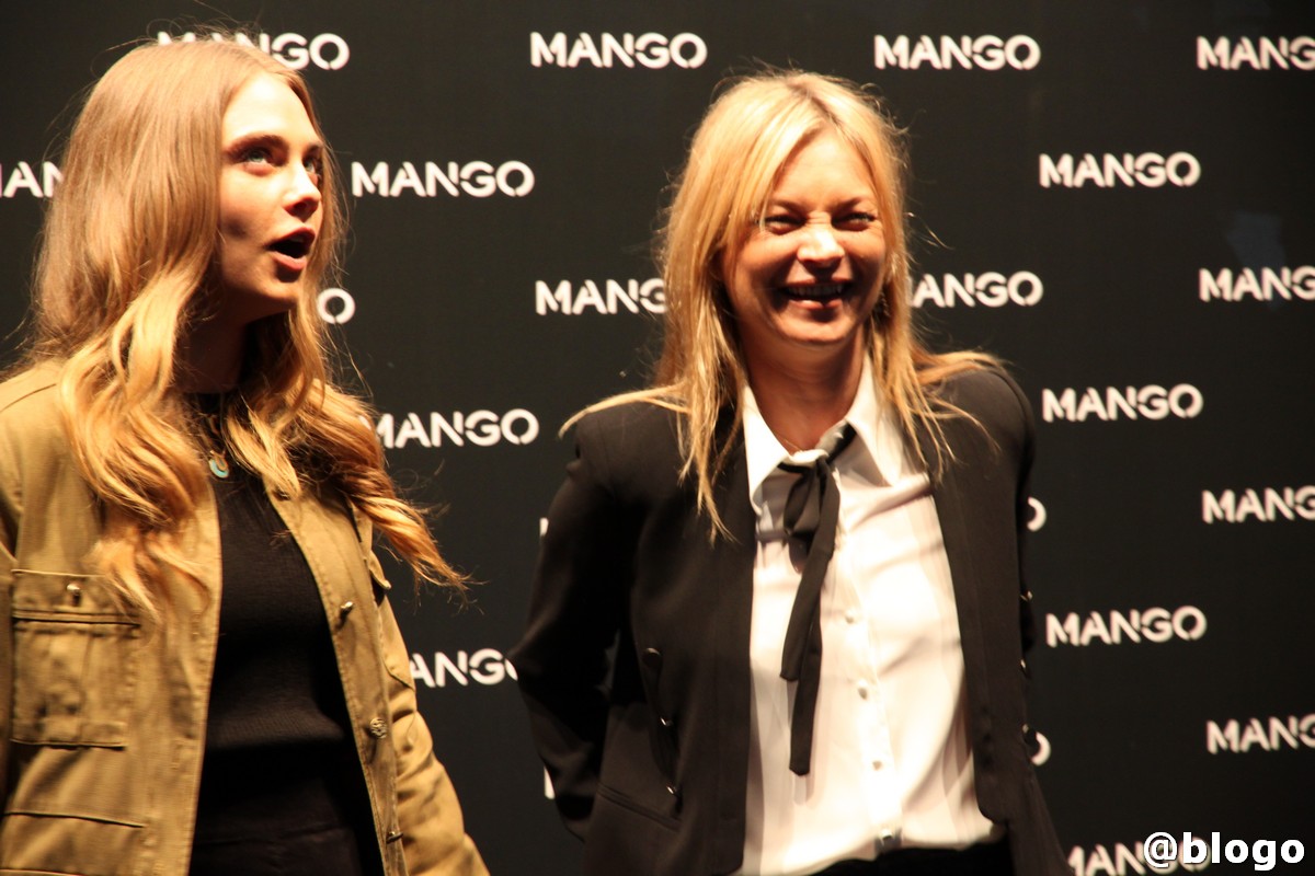 Cara Delevingne Kate Moss: a Milano con Mango per Milano Moda Donna 2015, le foto