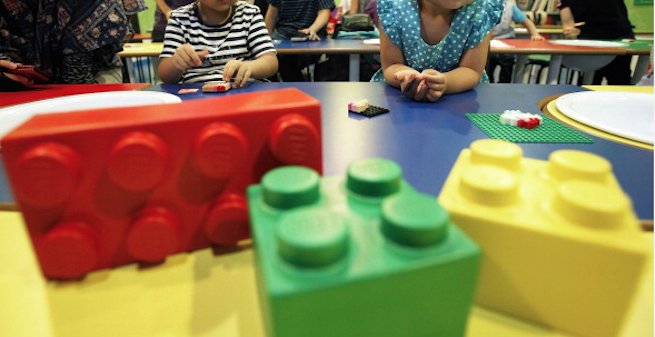 Lego: costruiamo il Colosseo al Pincio di Roma