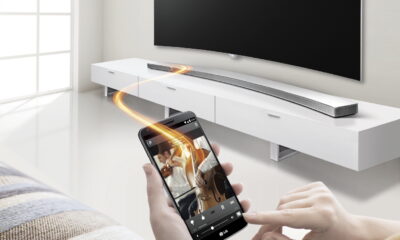 LG soundbar curva Music Flow HS8