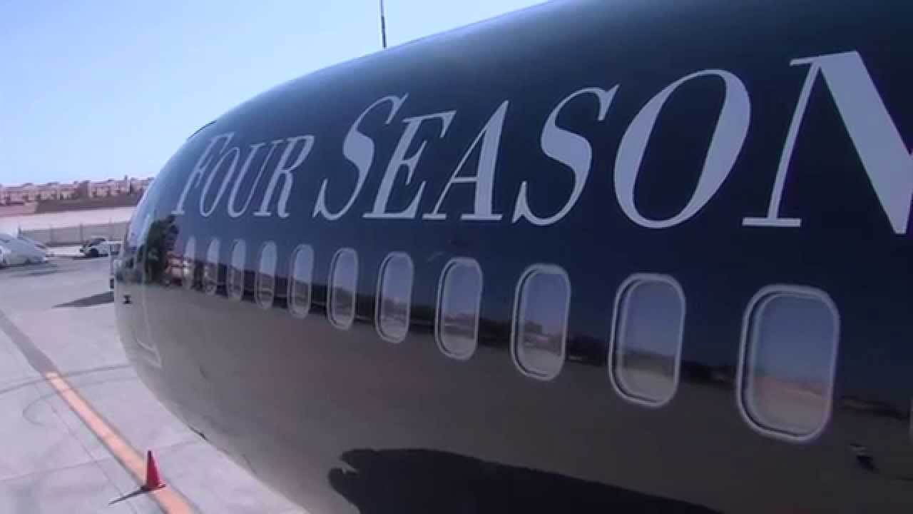 Four Seasons Private Jet atterra a Marrakech