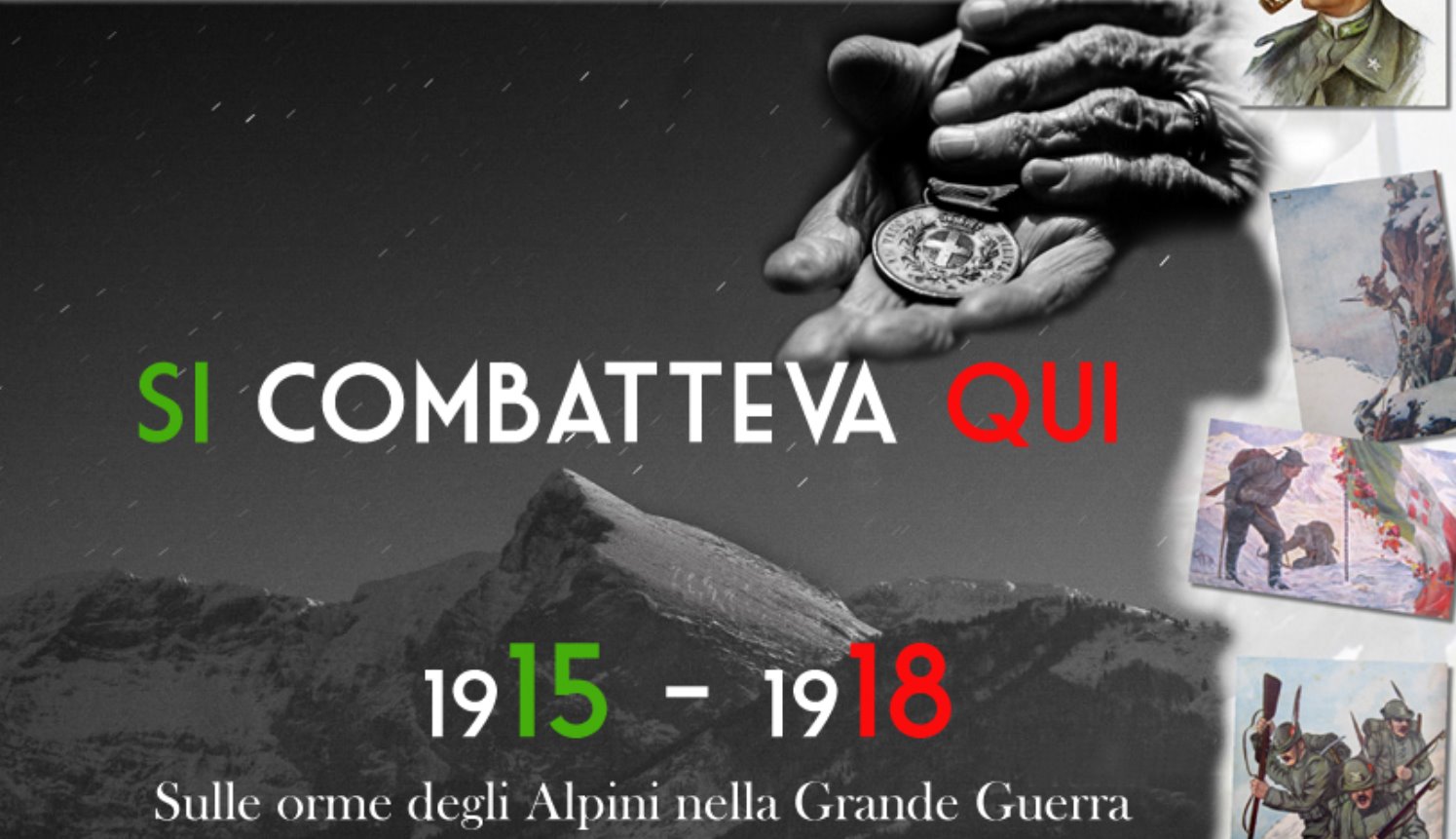 Mostre a Palazzo Moriggia: &#8220;Si combatteva qui &#8211; Sulle orme degli Alpini nella Grande Guerra&#8221;