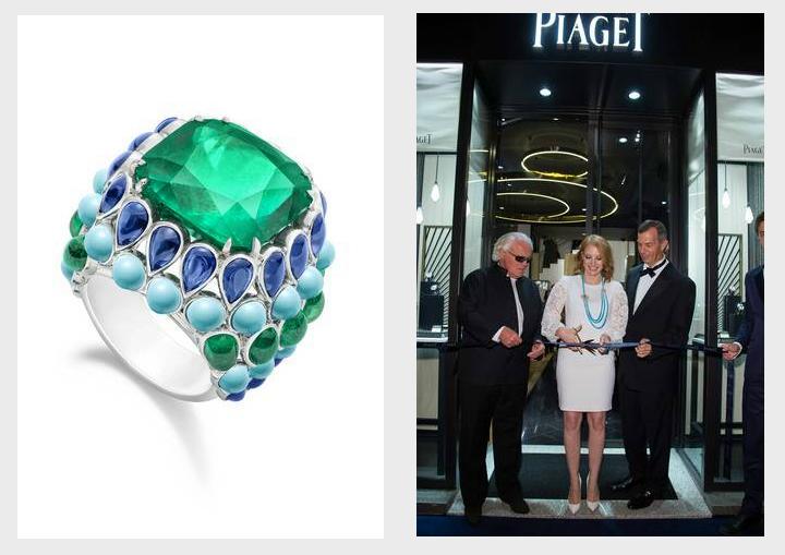 Piaget inaugura con Jessica Chastain la sua boutique di lusso a Milano