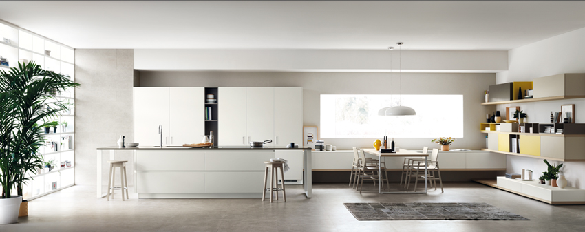 Cucine Scavolini 2015, il modello Foodshelf firmato da Ora-ïto