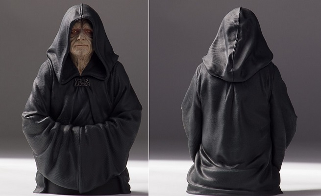 Star Wars: il mini busto dell&#8217;Imperatore Palpatine di Gentle Giant