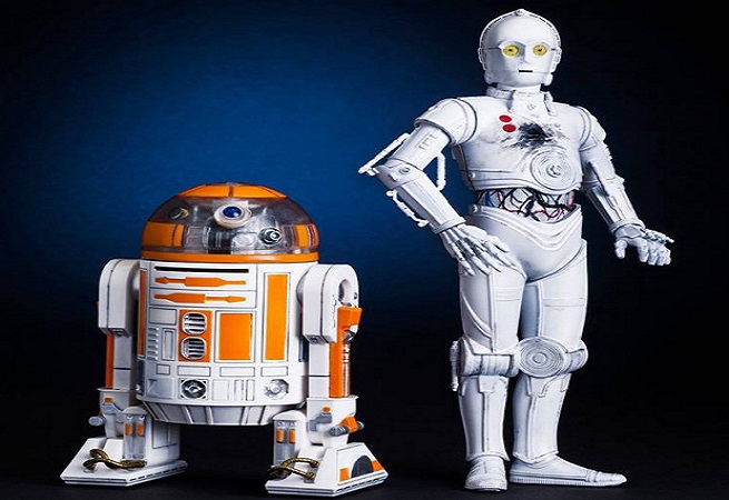 Star Wars: le statue di R3-A2 e K-3PO di Kotobukiya