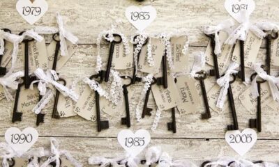 Tableau de mariage con chiavi