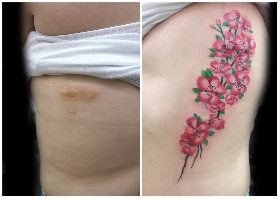 I tatuaggi di Flavia Carvalho per le donne vittime di violenza