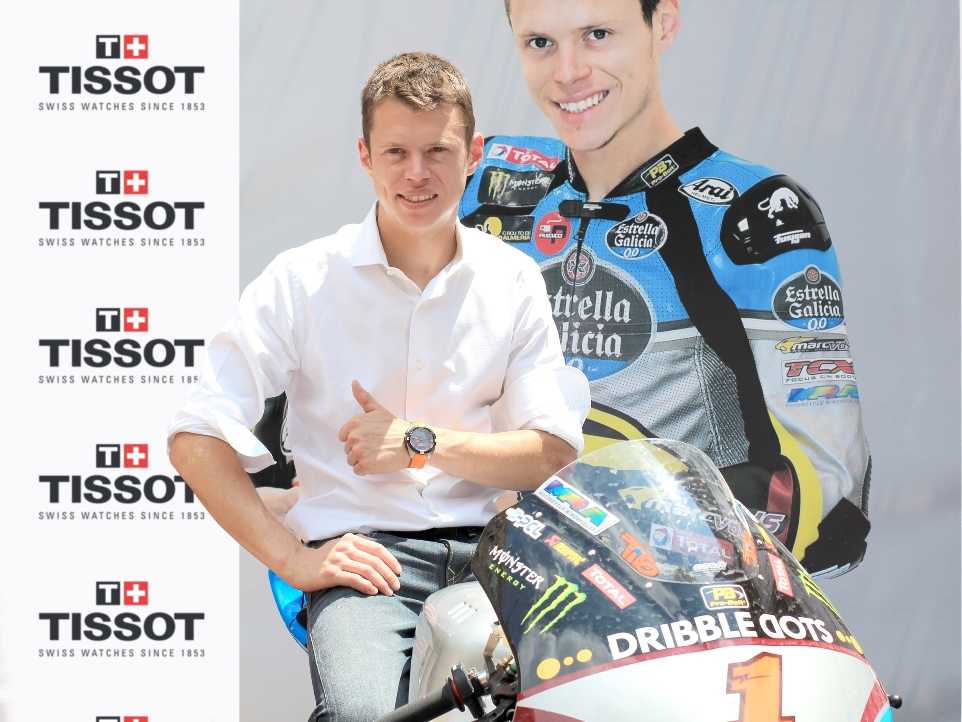 Tissot Tito Rabat: il campione del mondo di Moto2 è il nuovo testimonial della casa di orologi svizzera