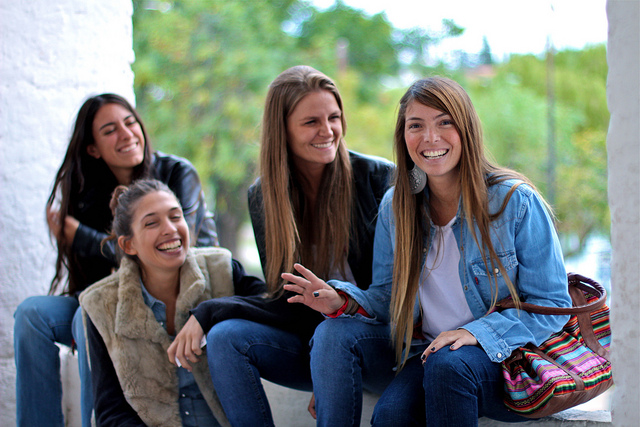 Gruppo di ragazze