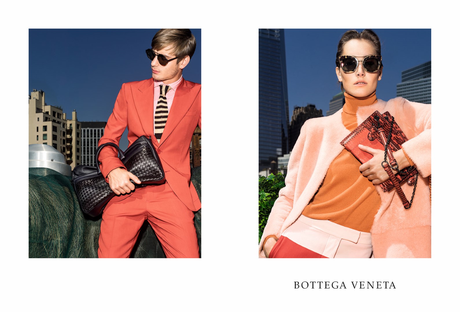 Bottega Veneta campagna pubblicitaria Cruise 2015 2016: The Art of Collaboration con Raymond Meier, video e foto