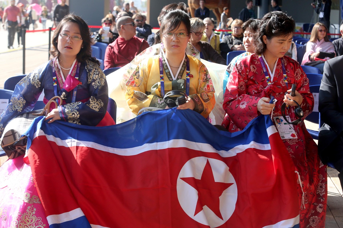 Expo Milano 2015: la giornata nazionale della Repubblica Popolare Democratica di Corea, le foto