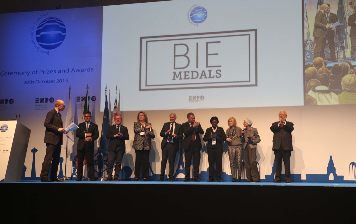Expo Milano 2015: premiati i padiglioni partecipanti in occasione del BIE Day