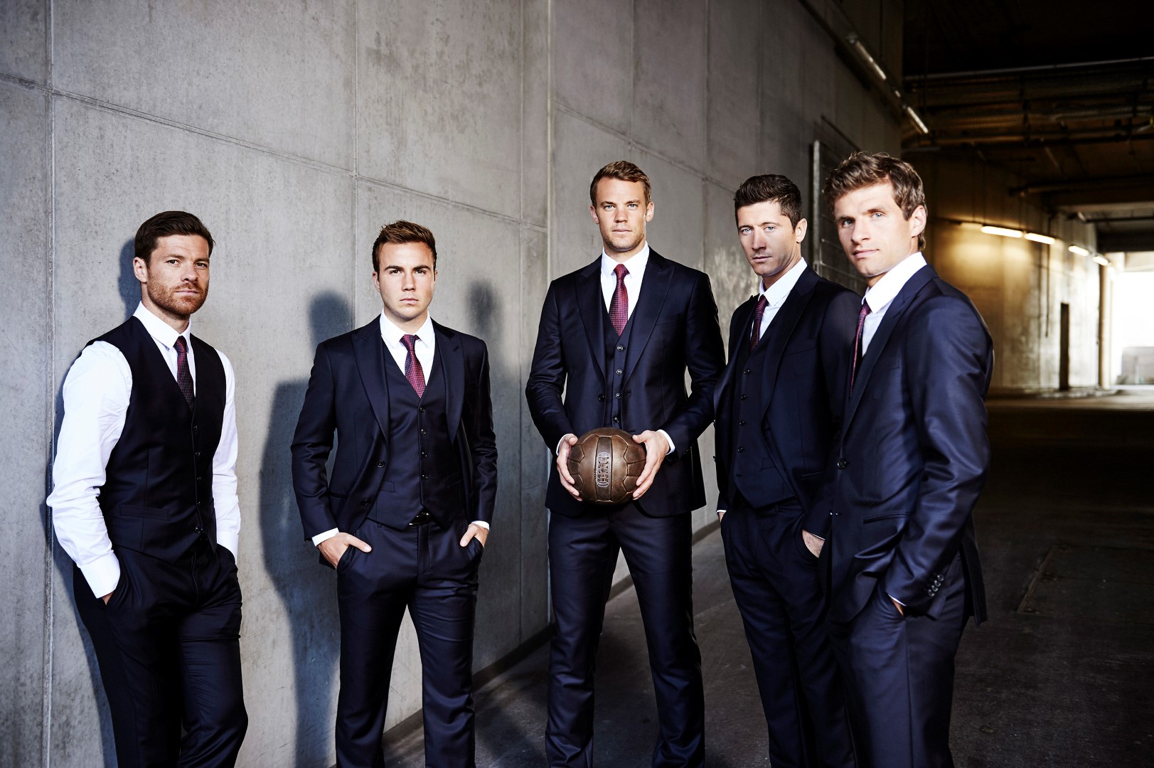 FC Bayern Monaco: i campioni di Germania vestono Giorgio Armani Made to Measure per l’autunno inverno 2015 2016