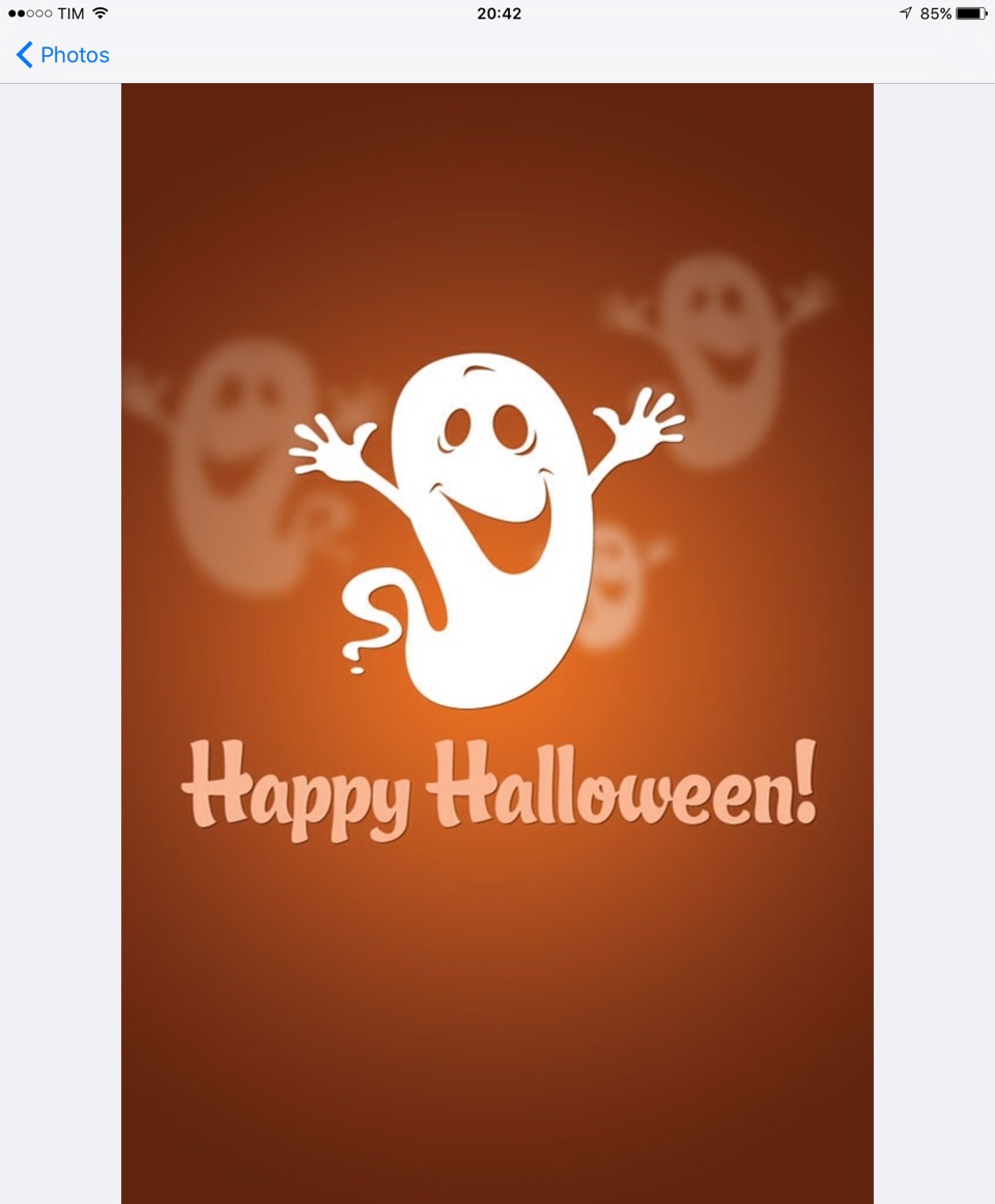 Halloween app iPhone