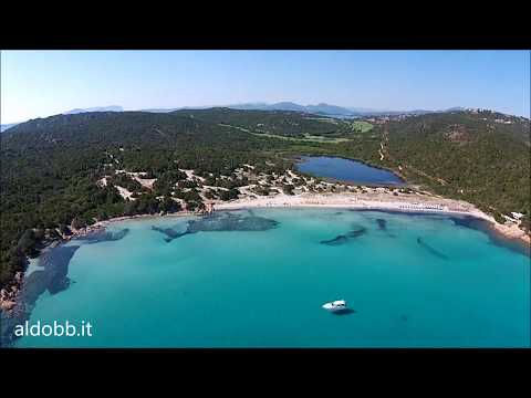 Costa Smeralda vista da un drone