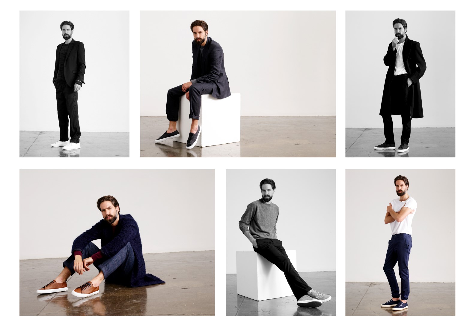 Superga campagna pubblicitaria autunno inverno 2015 2016: Jack Guinness primo volto maschile delle collezioni moda e classiche