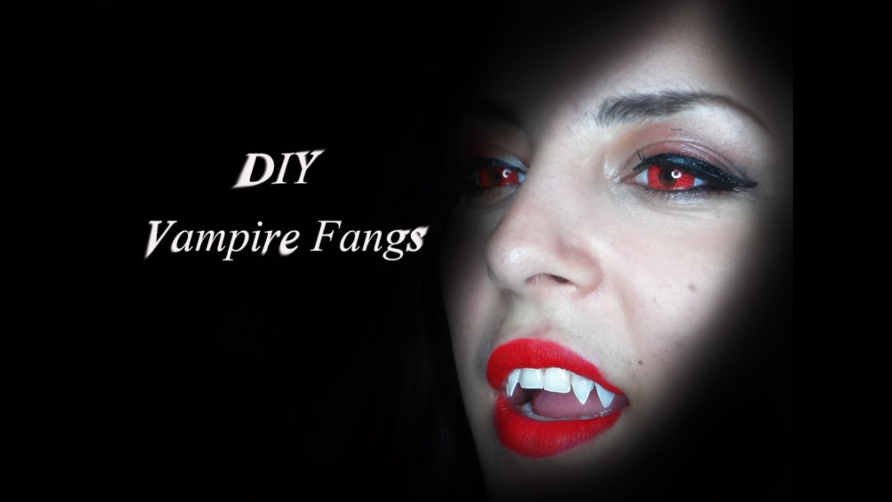 DIY Vampire Fangs-really cheap way
