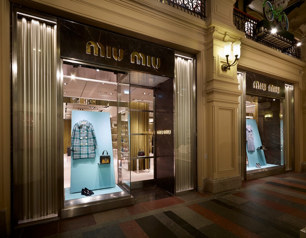 Miu Miu shop: apre il nuovo store all&#8217;interno dei Magazzini GUM di Mosca