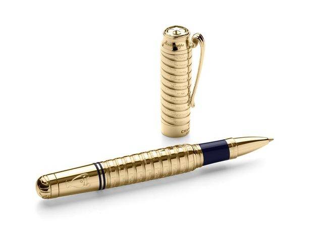 Penne in oro e argento Montegrappa in edizione limitata come omaggio al calcio