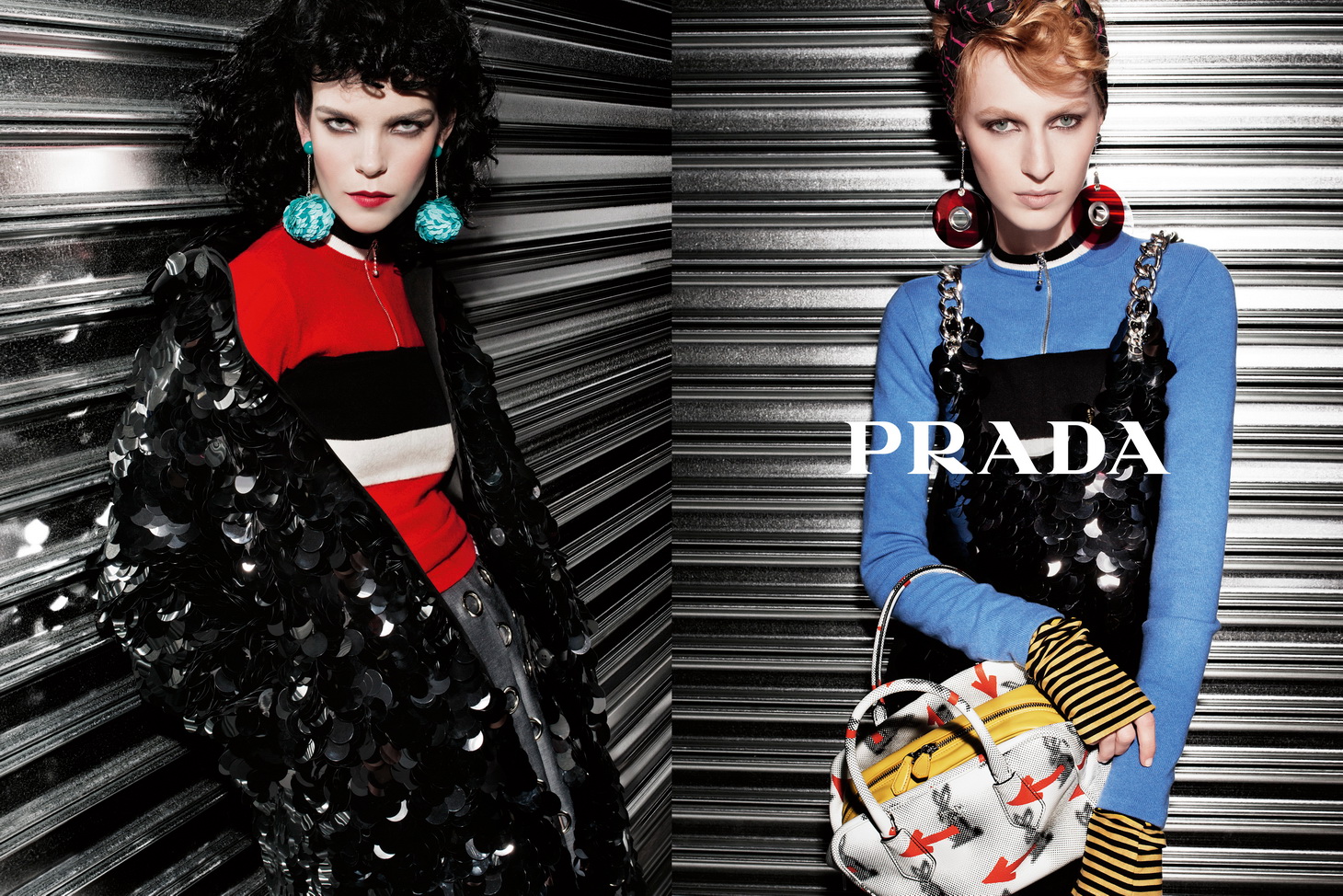 Prada Resort 2016 campagna pubblicitaria: l&#8217;innocenza eccentrica, gli scatti di Steven Meisel