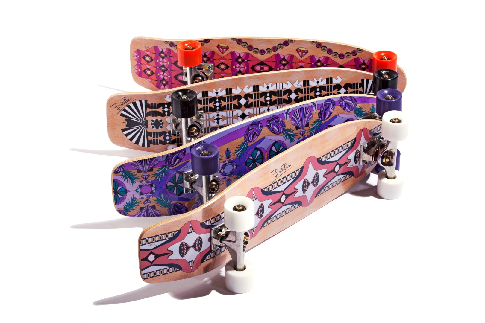 Emilio Pucci skateboard: due modelli in limited edition, il video Rolling with Emilio Pucci