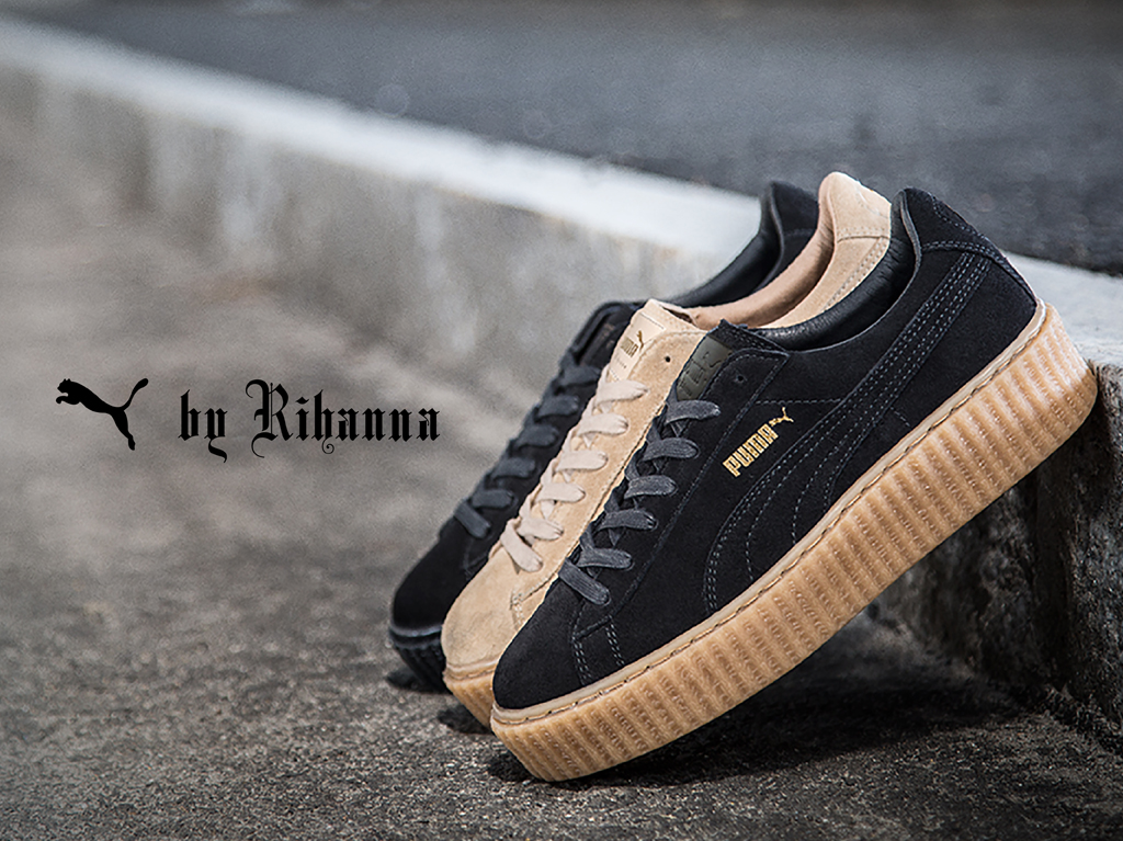 Puma Rihanna: le nuove colorazioni delle sneakers Creeper