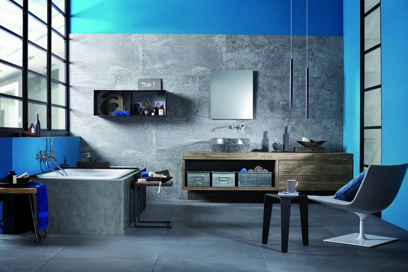 I prodotti Purapietra nel catalogo Bath 2016 di Newform