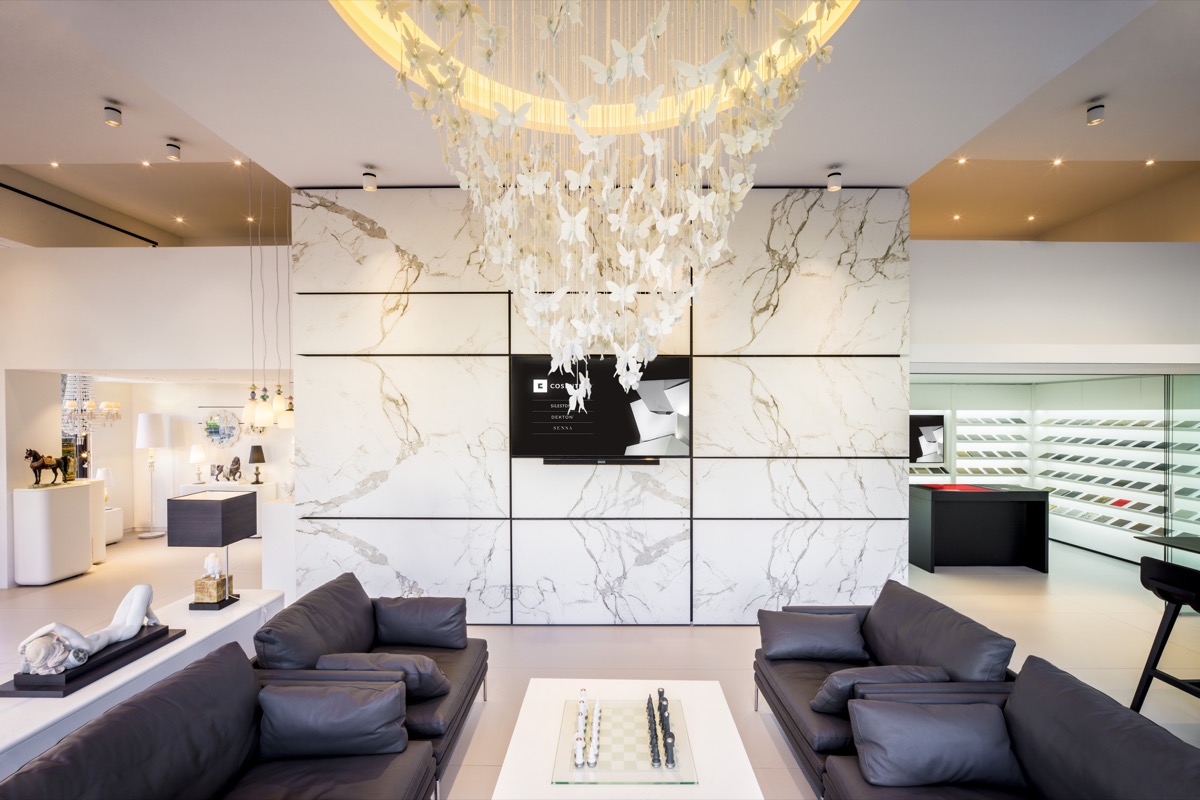 Showroom Milano Cosentino e Lladró
