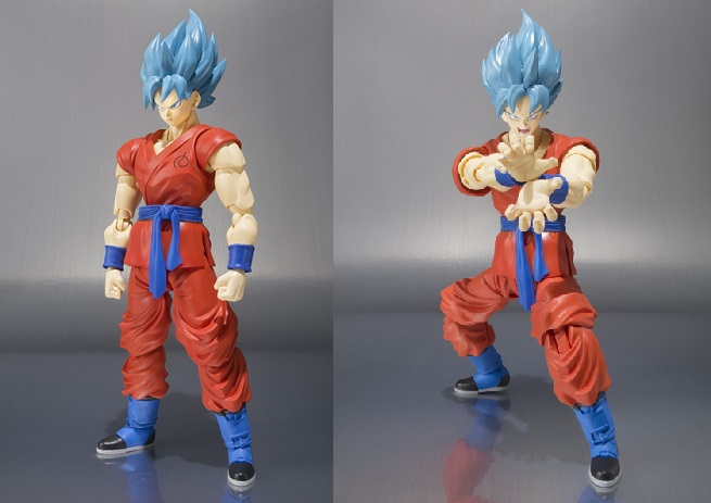 Dragon Ball Z: ecco l&#8217;action figure di Son Goku SSJ God SS di Bandai