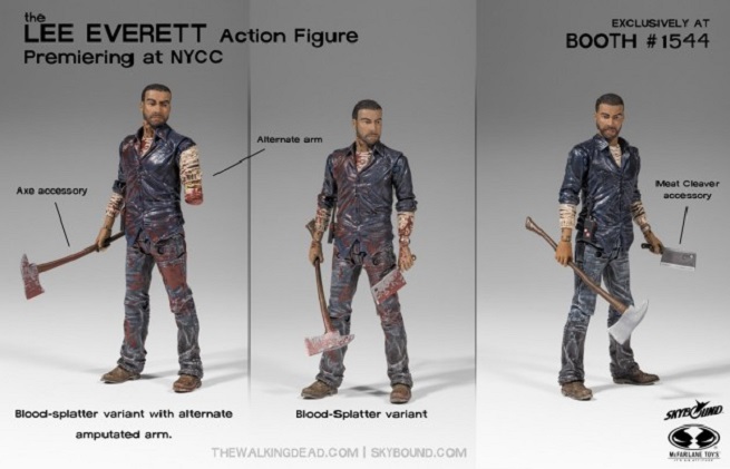 New York Comic-con 2015: l’action figure di Lee Everett da The Walking Dead