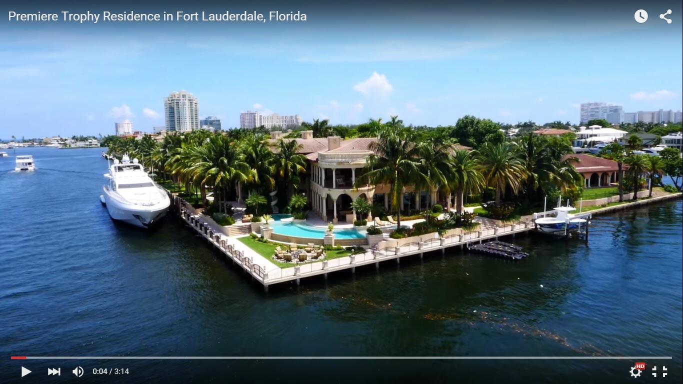 Villa di lusso con piscina e yacht da sogno in Florida [Video]
