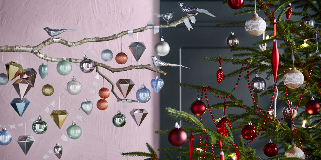 Gli addobbi per l&#8217;albero di Natale di Ikea dal catalogo 2016