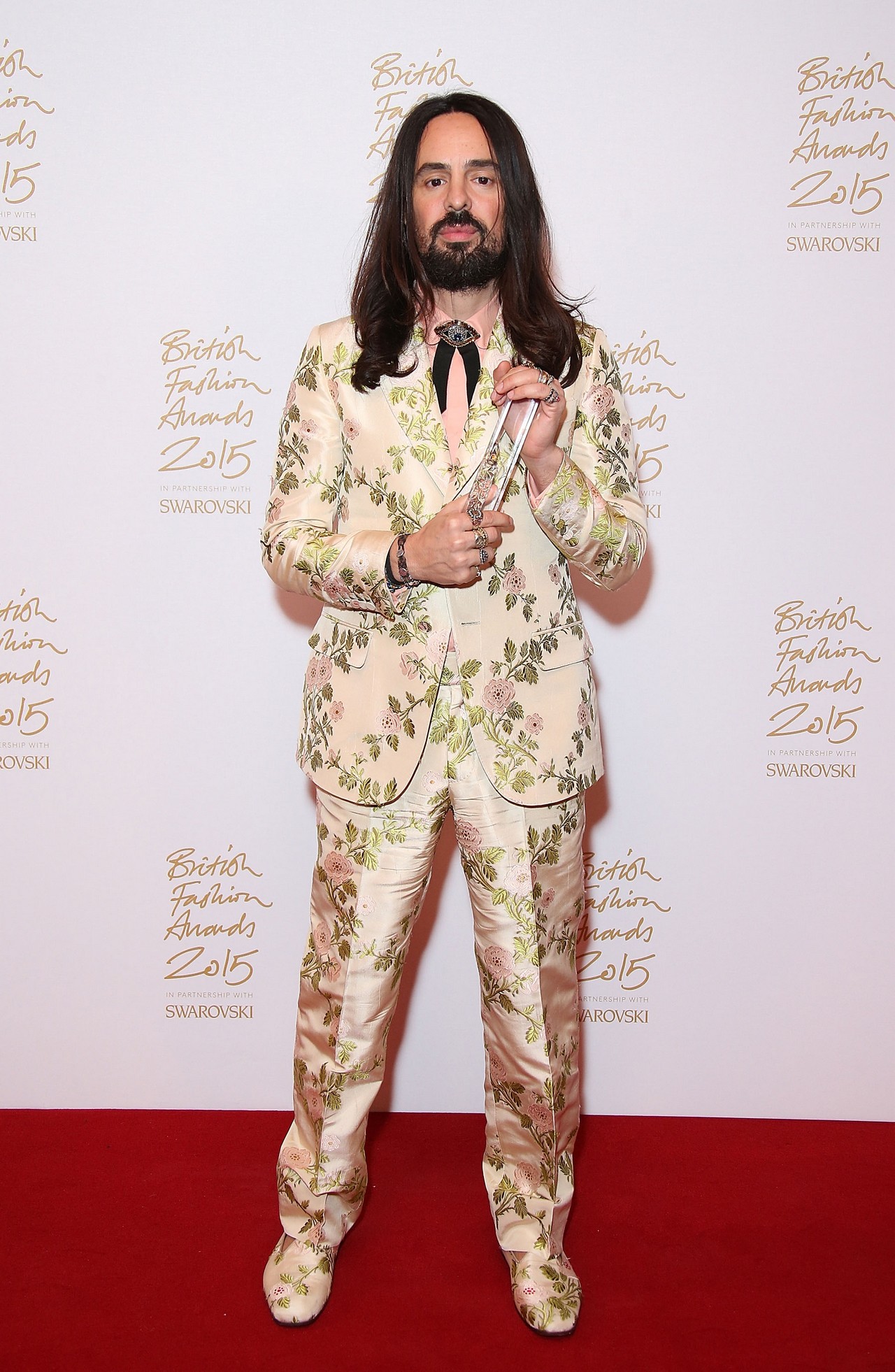 British Fashion Awards 2015: Alessandro Michele è International Designer 2015, il red carpet con Lady Gaga, Rita Ora e Salma Hayek