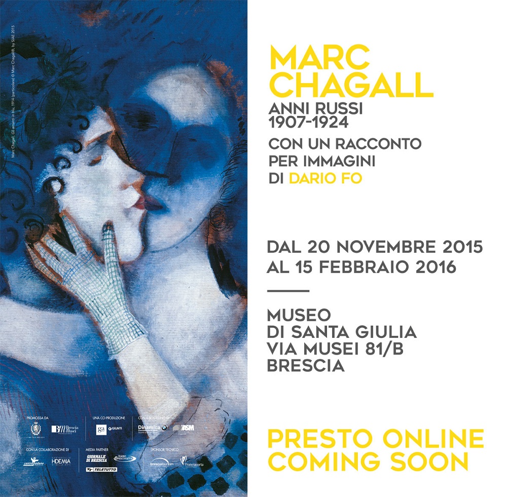 Chagall a Brescia: l’artista raccontato e illustrato da Dario Fo