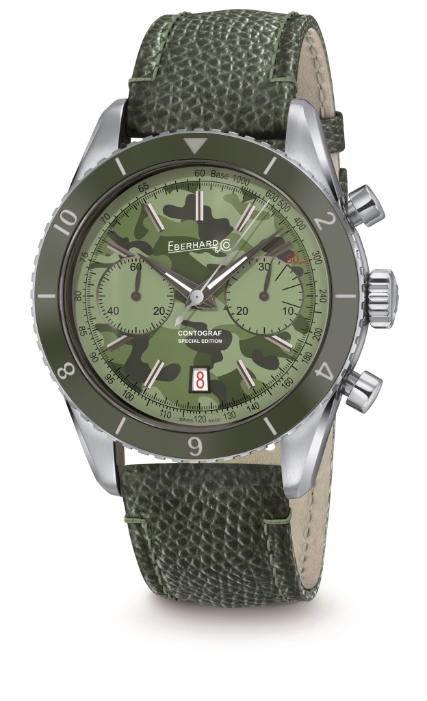 Eberhard & Co. Contograf: la special edition in camouflage