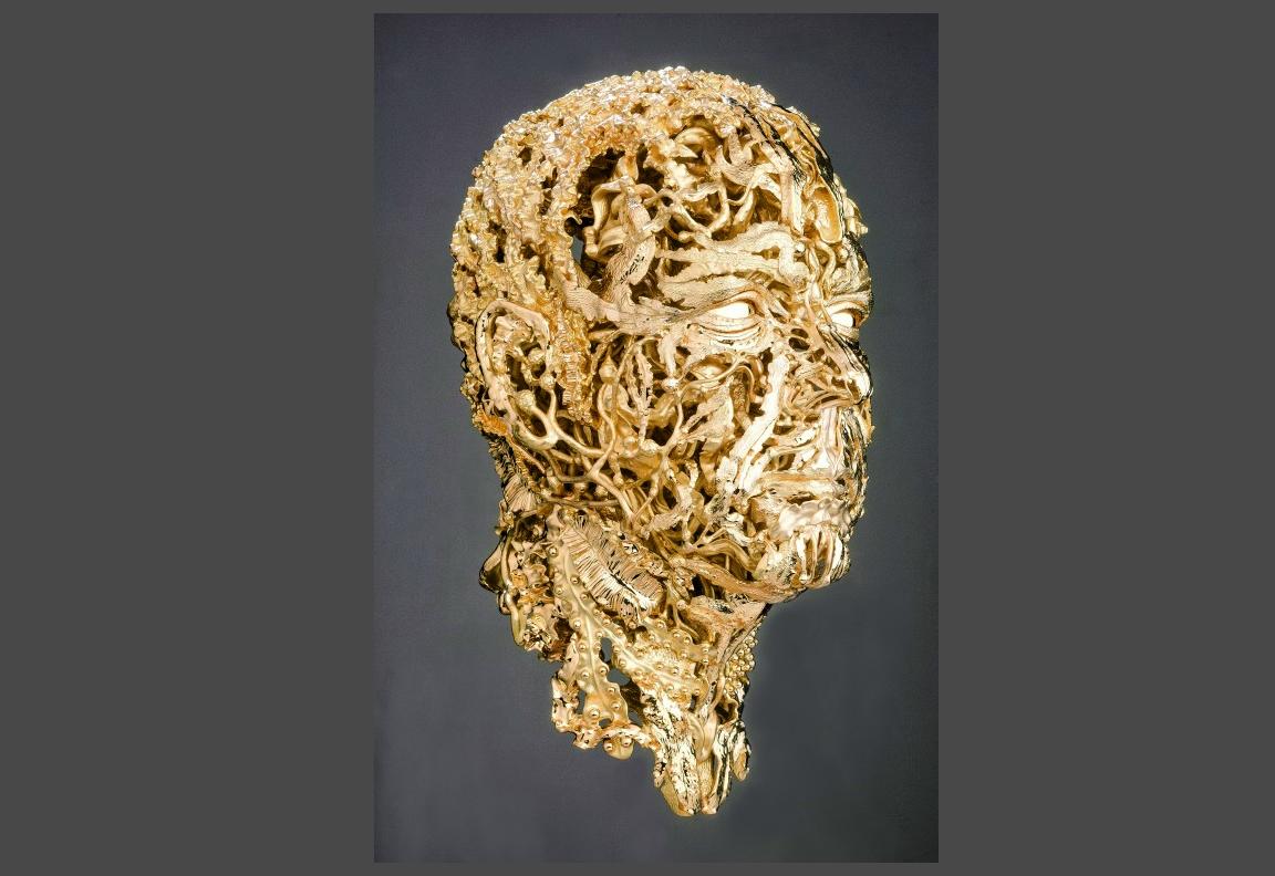 Scultura Damiani in oro per il Principe Alberto II di Monaco