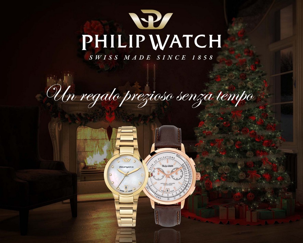 Idee regali Natale 2015: gli orologi Philip Watch delle nuove collezioni