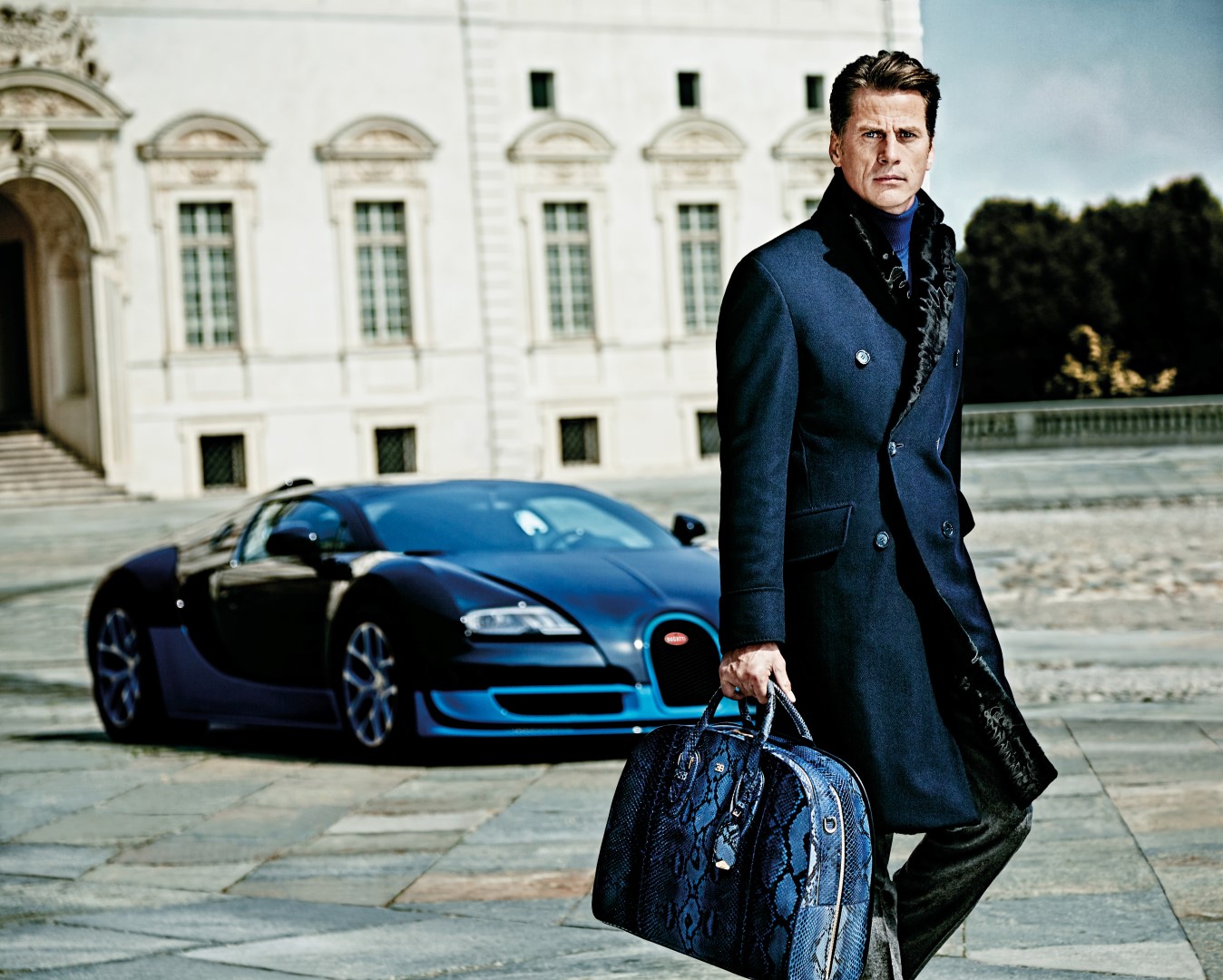 Ettore Bugatti Lifestyle Mark Vanderloo: il modello testimonial della campagna autunno inverno 2015 2016
