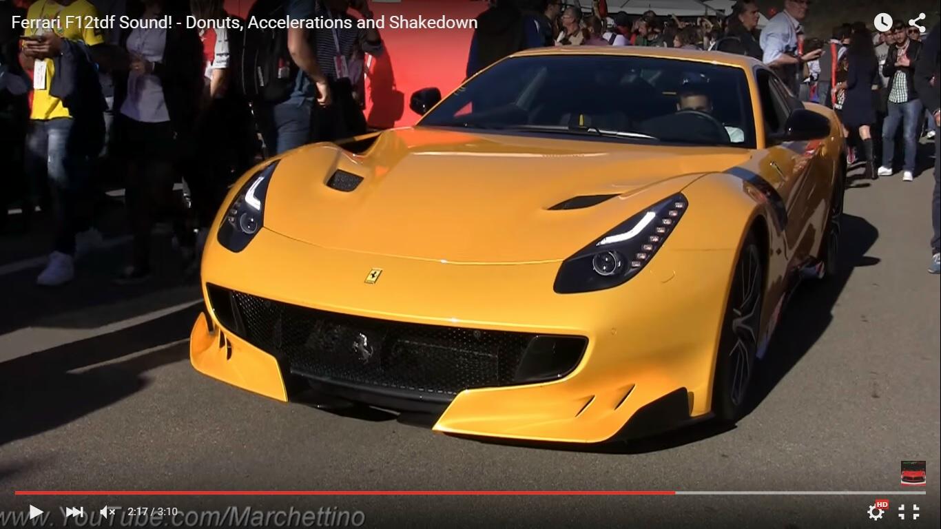 Ferrari F12tdf e la sua musica con Sebastian Vettel e Kimi Raikkonen [Video]