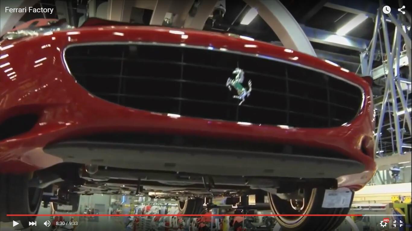 Ferrari factory: come nasce una “rossa” a Maranello [Video]