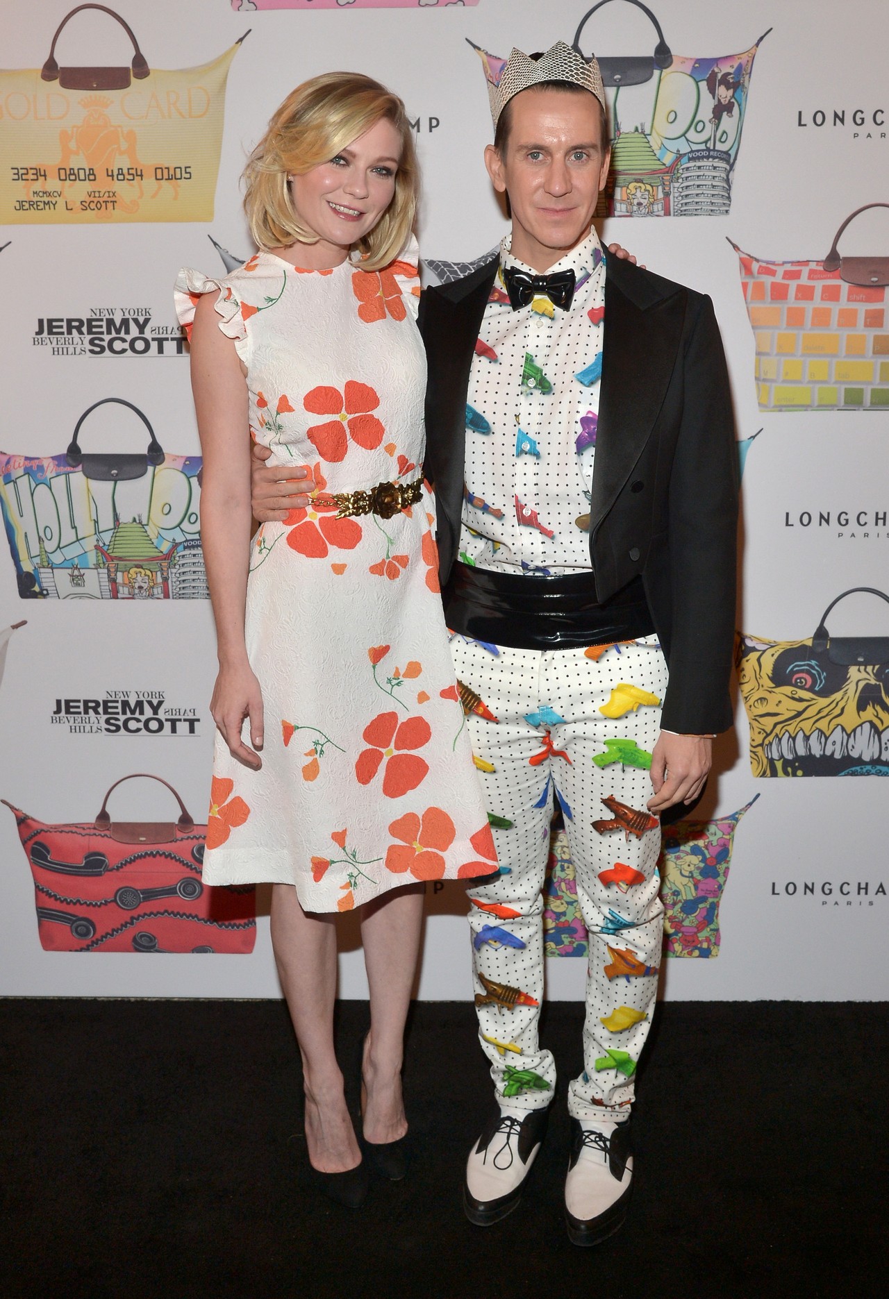 Longchamp Jeremy Scott: il party per il 10 Anniversario con Kirsten Dunst e Freida Pinto