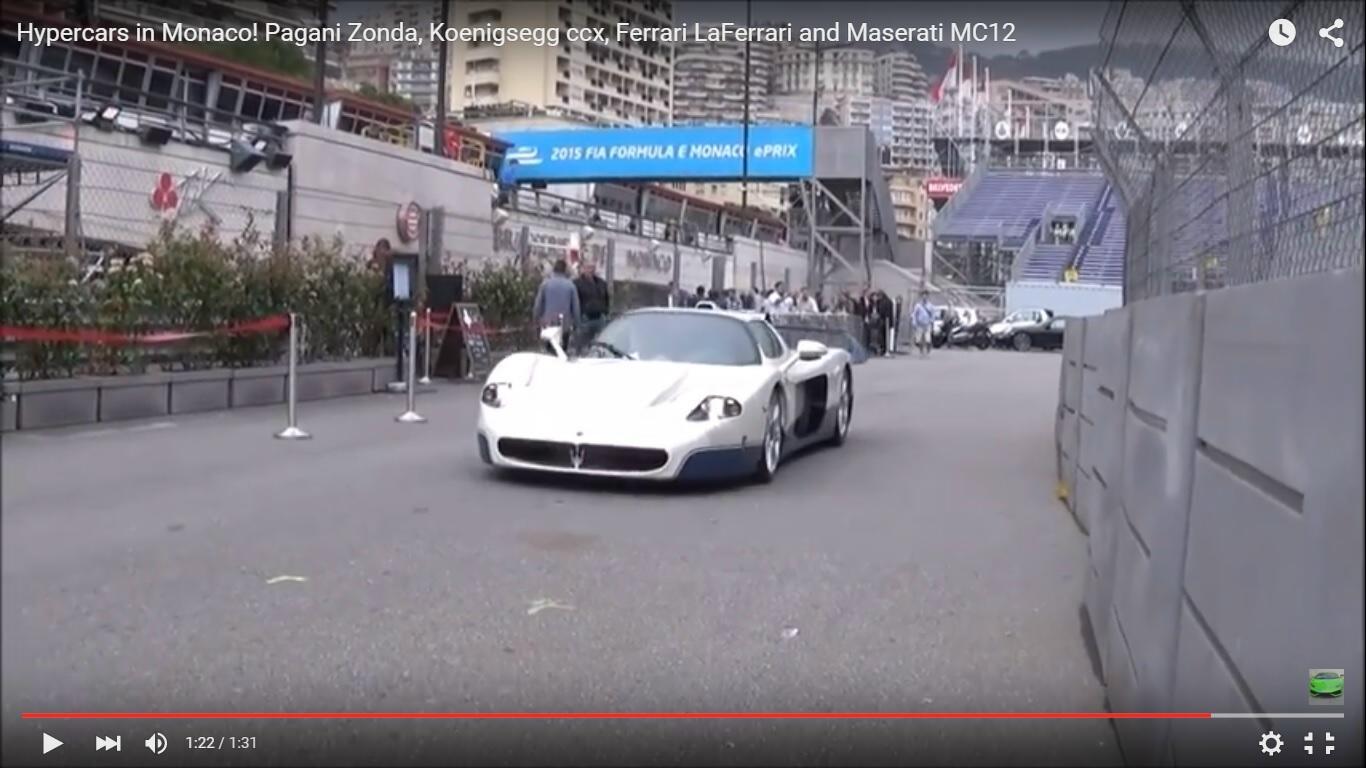 Auto sportive stellari a Montecarlo [Video]