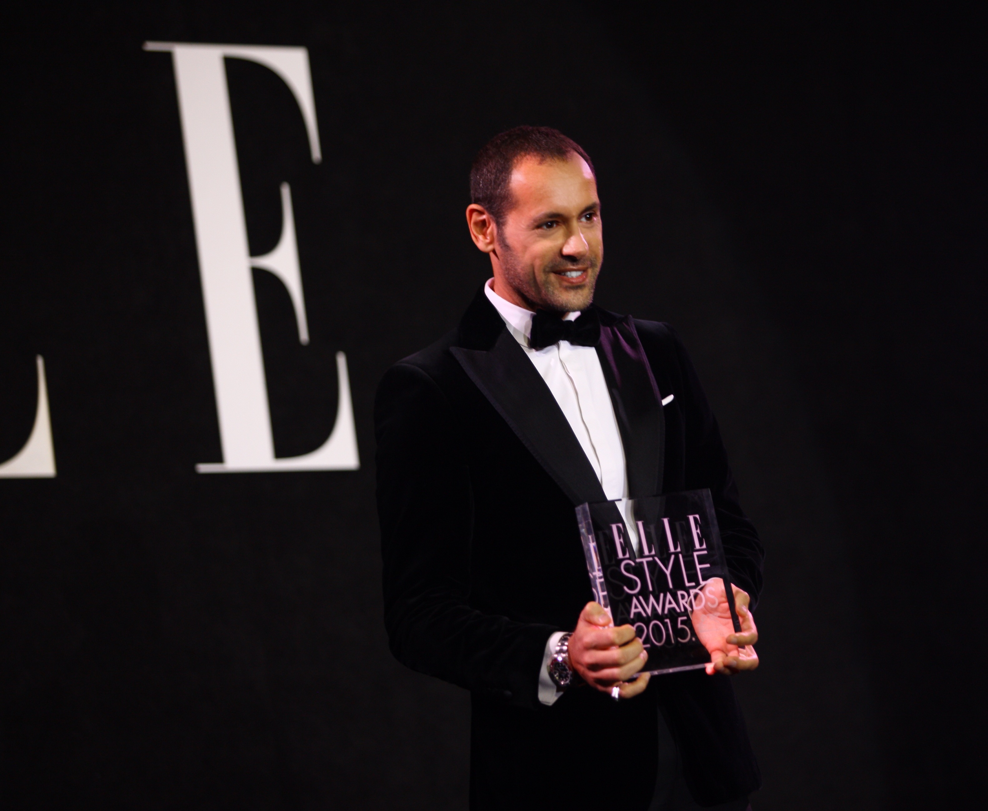 Elle Style Award 2015: Massimiliano Giornetti vince il Best International Designer 2015