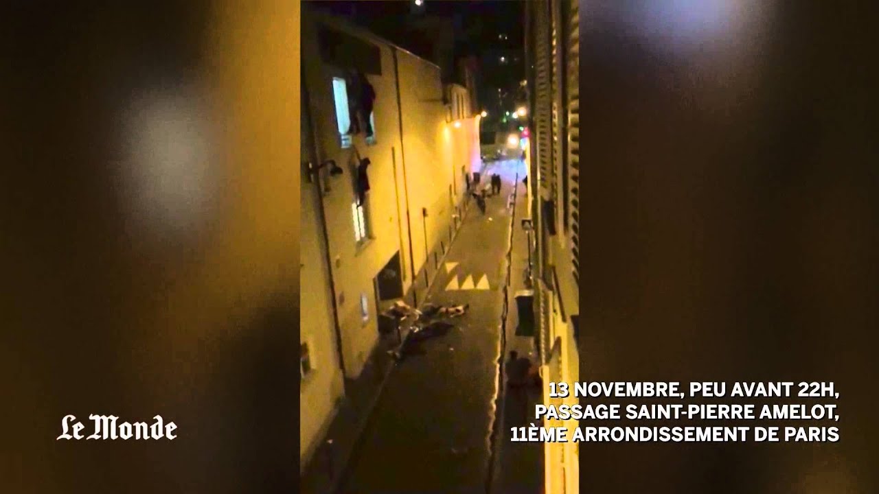 Bataclan attack video: People flee Paris theater seconds after terrorists open fire