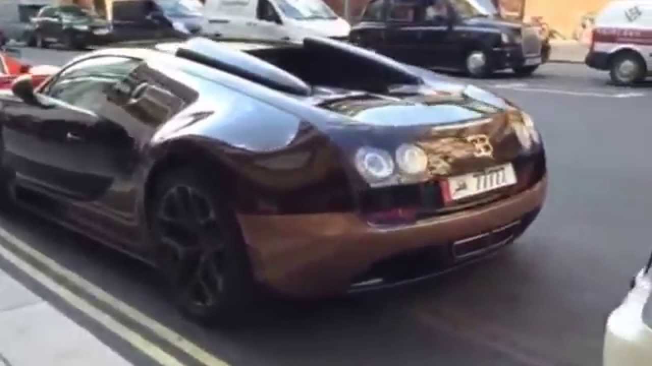 Principe arabo parcheggia le sue auto da sogno a Londra