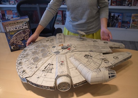 Star Wars, il modellino del Millenium Falcon