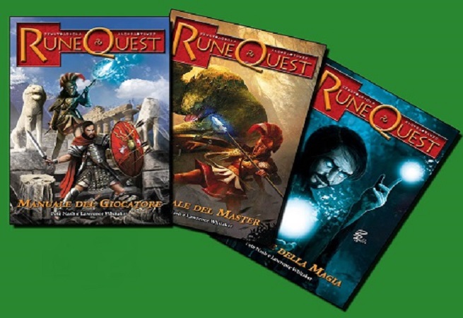 RuneQuest 6: ecco il gioco di ruolo completo in 3 volumi