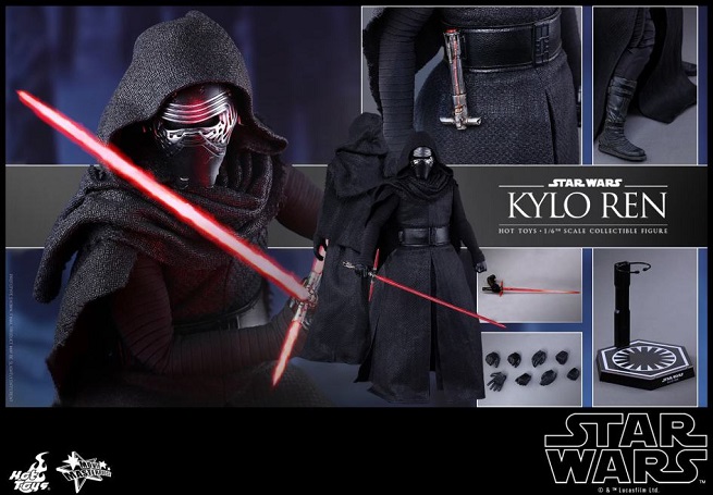 Star Wars &#8211; Il Risveglio della Forza: l&#8217;action figure di Kylo Ren di Hot Toys